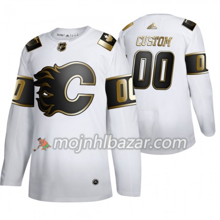 Dresovi Calgary Flames Custom Adidas 2019-2020 Golden Edition Bijela Authentic - Muške Dresovi Calgary Flames Custom Adidas 2019-2020 Golden Edition Bijela Authentic - Muške